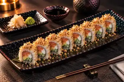 Crunch Sake Roll 8 Pcs.