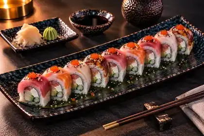 Rainbow Roll 8 Pcs.