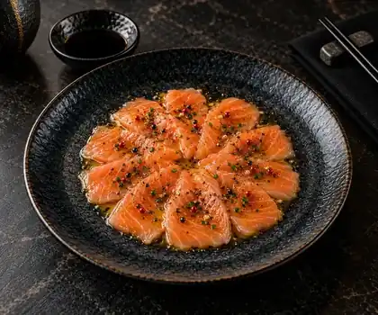 Salmon Carpaccio