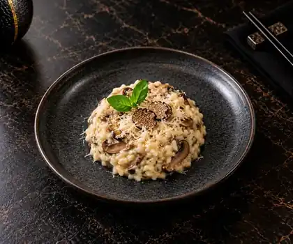 Truffle Mushroom Risotto